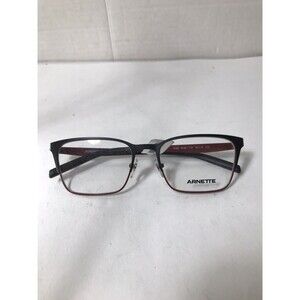 ARNETTE AN6124 719 Fizz Matte Black Red Men's Eyeglasses